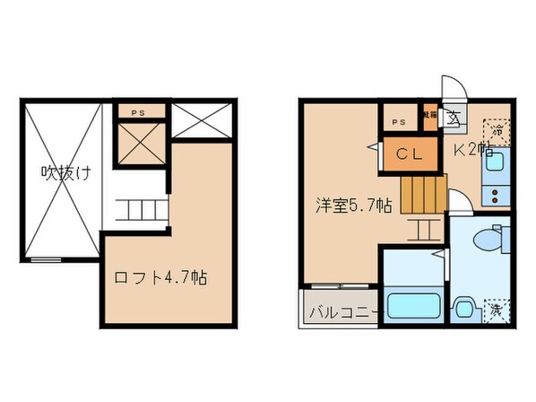 Caseaの物件間取画像